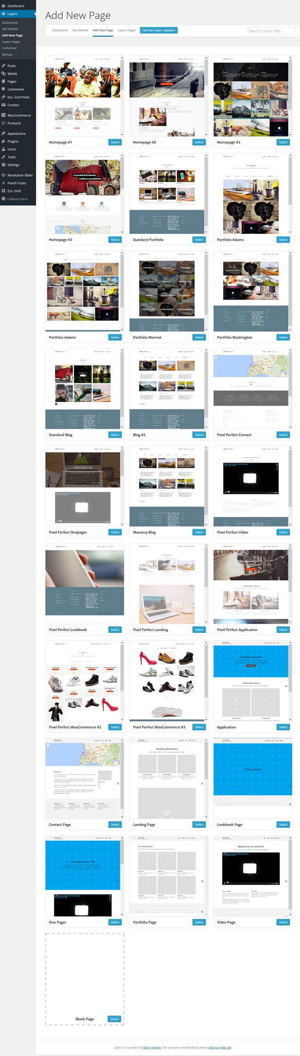 PixelPerfect Multipurpose WordPress Layers Theme