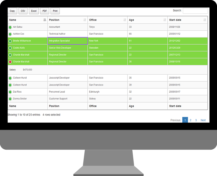 Data Tables Addon for WPBakery Page Builder (formerly Visual Composer) - 1