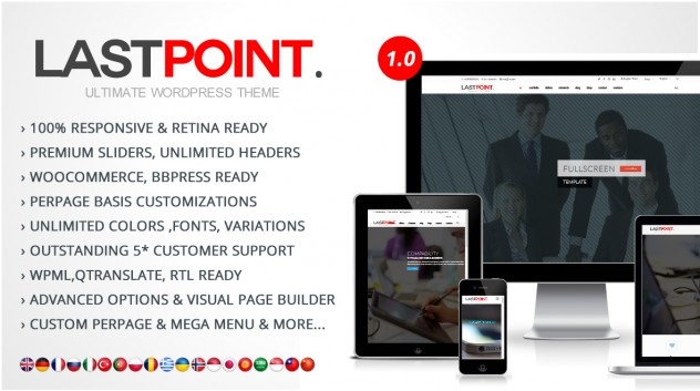 LastPoint – Ultimate Multi-Purpose Premium WordPress Theme