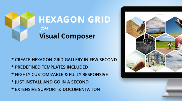 hexagon grid gallery