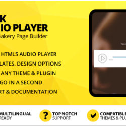Slick Audio Player Addon for WPBakery Page Builder (Visual Composer)