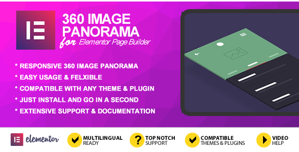 360 Image Panorama Addon for Elementor Page Builder