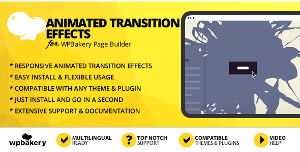 Animated Transition Effects Addon for WPBakery Page Builder