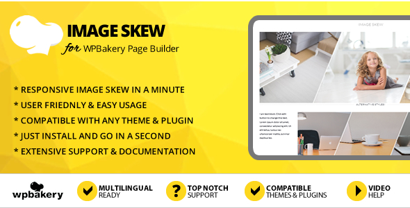 Elegant Mega Addons Image Skew for WPBakery Page Builder